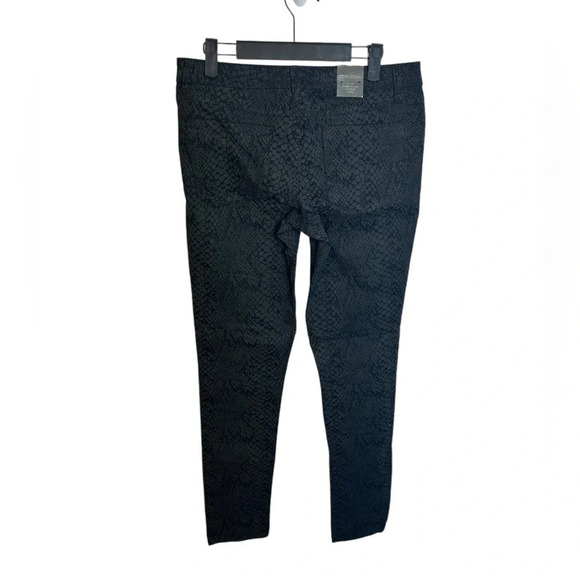 NWT Mossimo Python Print Denim Leggings - Picture 2 of 5